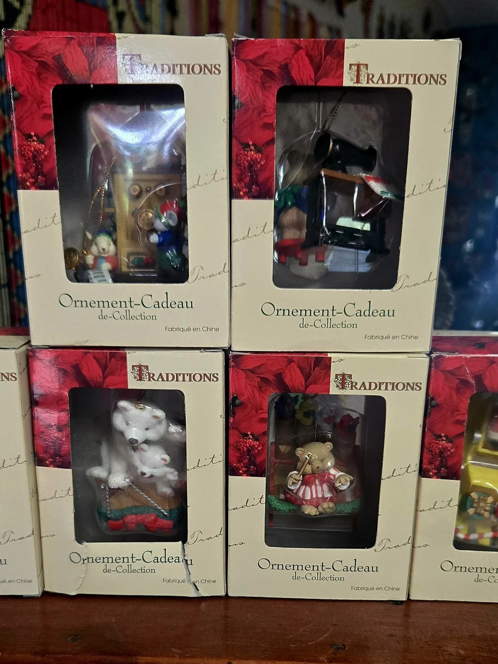 Six vintage 